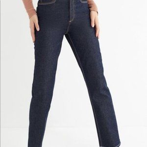 BDG high rise button fly relaxed straight jeans